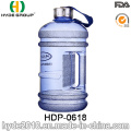 Botella de agua plástica del deporte 2.2G PETG, jarra de agua plástica de alta capacidad de la venta caliente (HDP-0618)